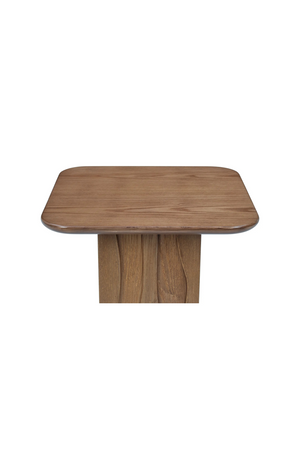 Wooden Relief Side Table | NV Gallery Ondula | Oroa.com