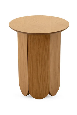 Wooden Round Side Table | NV Gallery Fushimi | Oroa.com