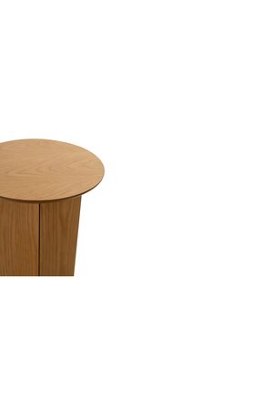 Wooden Round Side Table | NV Gallery Fushimi | Oroa.com