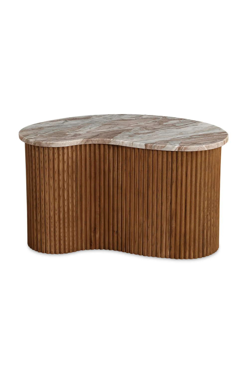 Red Marble Side Table L | NV Gallery Isleta | Oroa.com