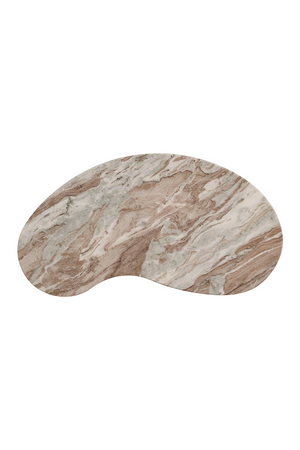 Red Marble Side Table L | NV Gallery Isleta | Oroa.com