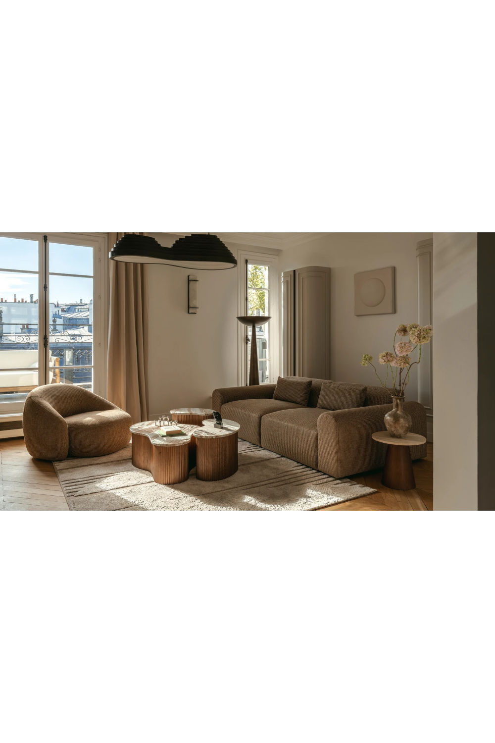 Red Marble Side Table S | NV Gallery Isleta | Oroa.com