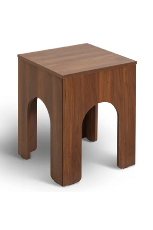 Arch Motif Wooden Side Table | NV Gallery Torii | Oroa.com