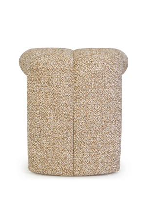 Speckled Yellow Upholstered Stool | NV Gallery Austin | Oroa.com