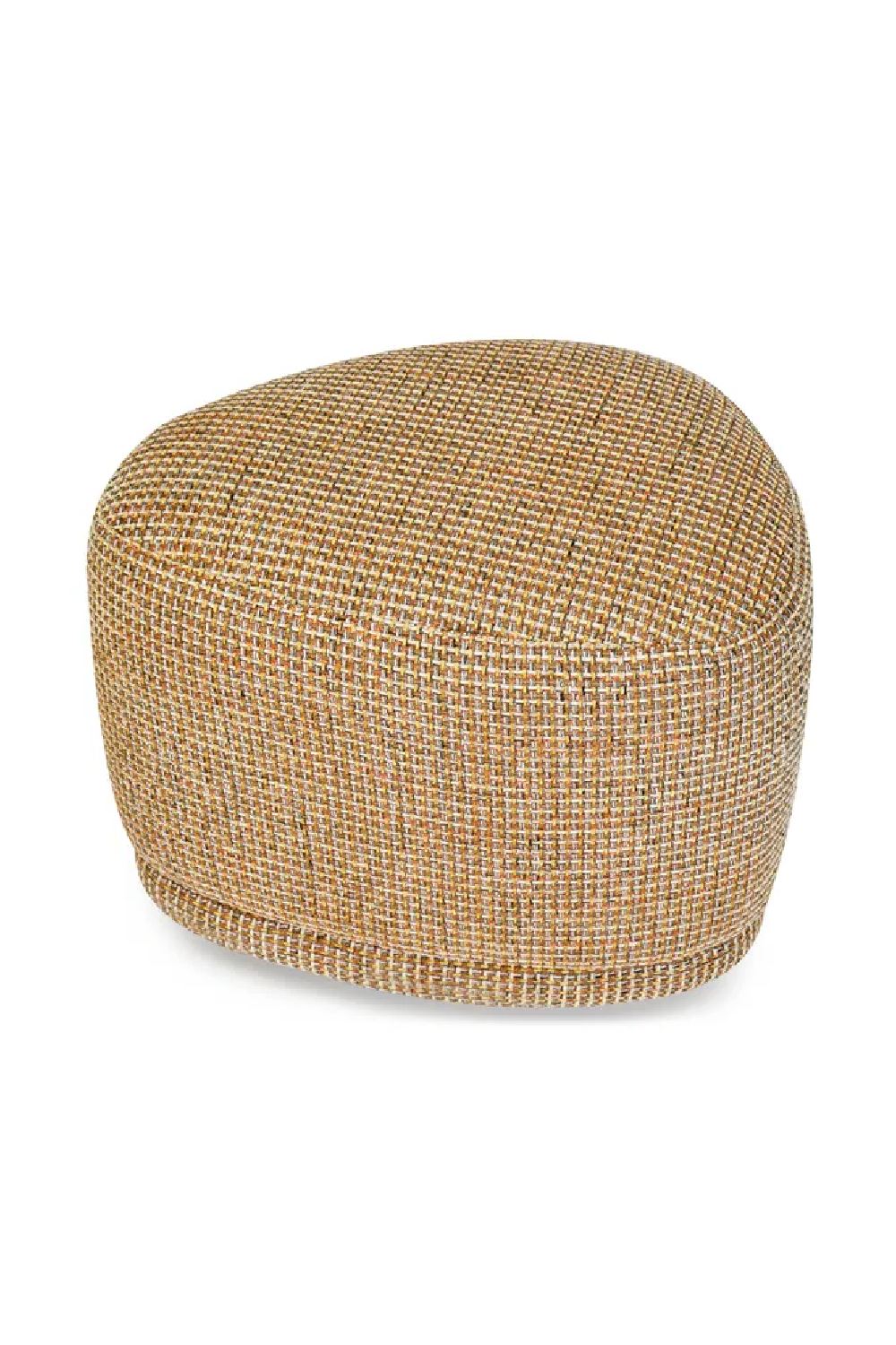 Pebble-Shaped Upholstered Pouf | NV Gallery Enzo | Oroa.com
