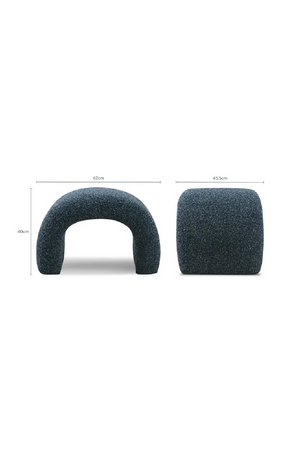 Arched Upholstered Ottoman | NV Gallery Flow | Oroa.com