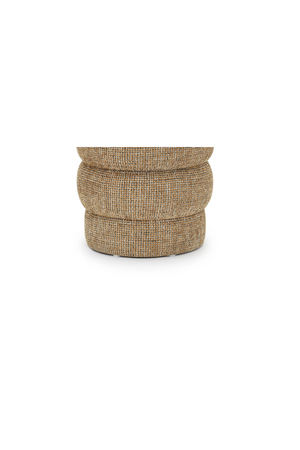 Brown Tweed Layered Stool | NV Gallery Mdina | Oroa.com