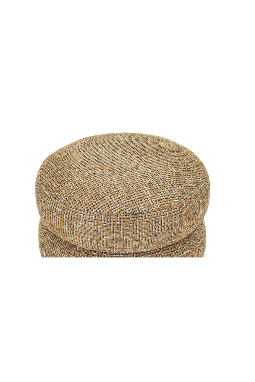 Brown Tweed Layered Stool | NV Gallery Mdina | Oroa.com