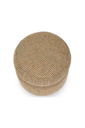 Yellow Tweed Pouf | NV Gallery Mosso | Oroa.com