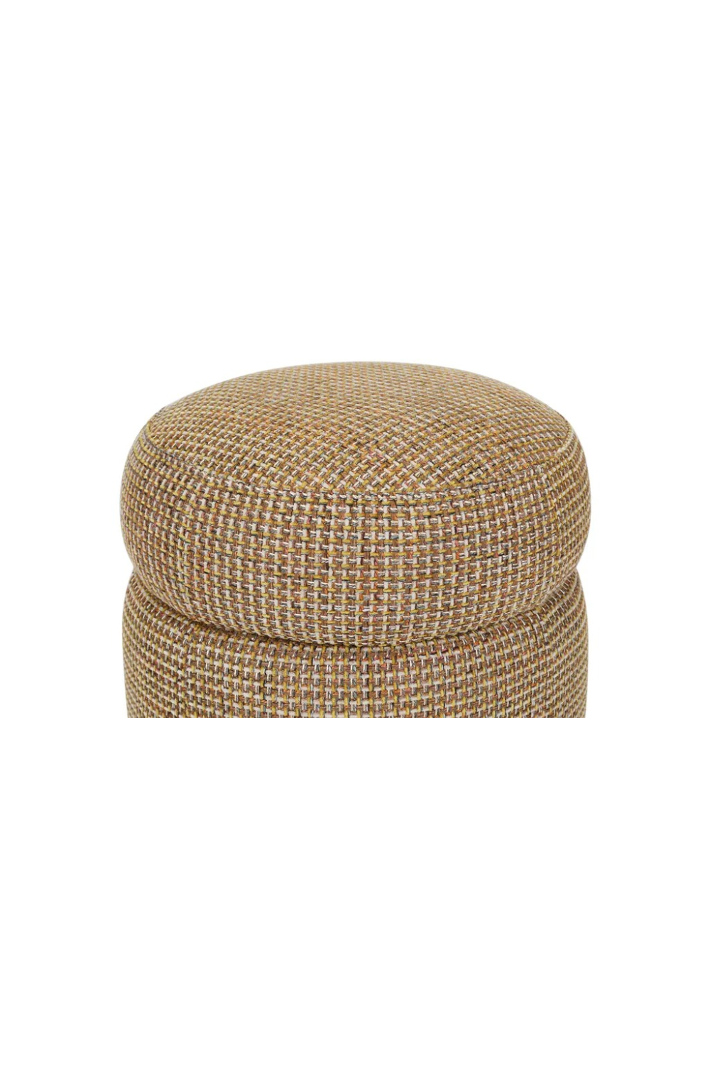 Yellow Tweed Pouf | NV Gallery Mosso | Oroa.com