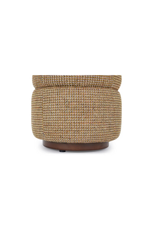 Yellow Tweed Pouf | NV Gallery Mosso | Oroa.com