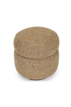 Yellow Tweed Pouf | NV Gallery Mosso | Oroa.com