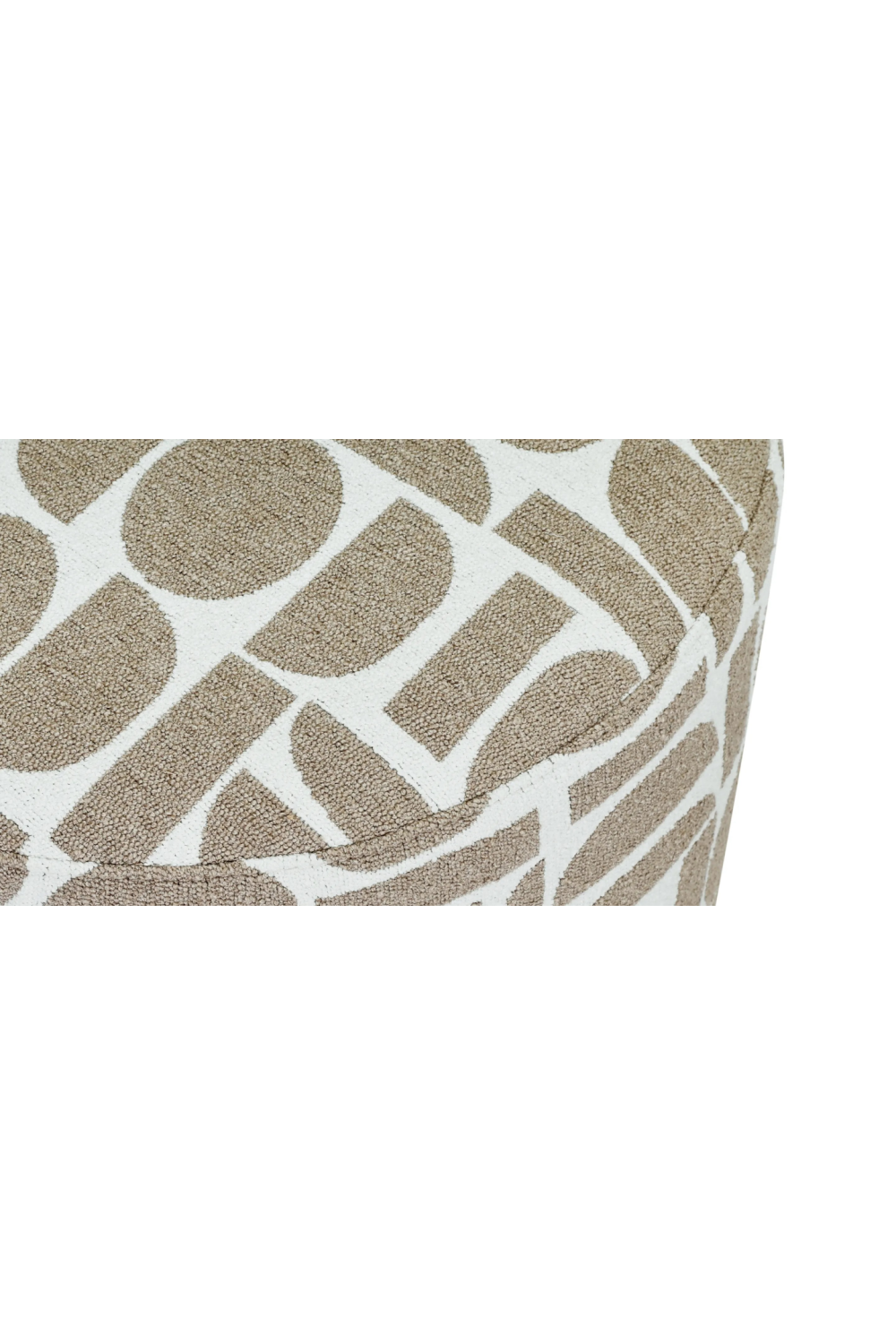 Round Fabric Pouf | NV Gallery Pigneto | Oroa.com