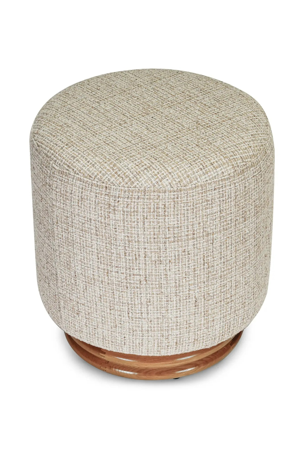 Round Fabric Pouf | NV Gallery Pigneto | Oroa.com