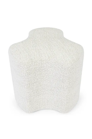 Tweed Curved Footstool | NV Gallery Takoo | Oroa.com