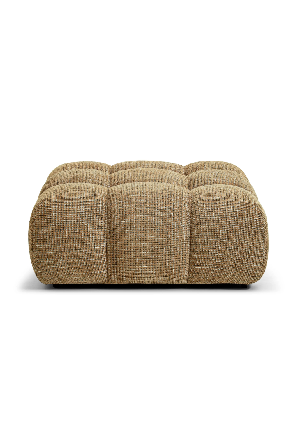 Deep-Channeled Square Ottoman | NV Gallery Waffle | Oroa.com