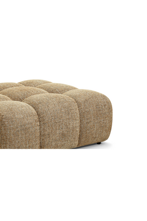 Deep-Channeled Square Ottoman | NV Gallery Waffle | Oroa.com