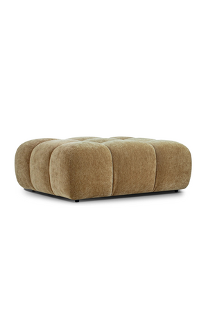 Deep-Channeled Square Ottoman | NV Gallery Waffle | Oroa.com