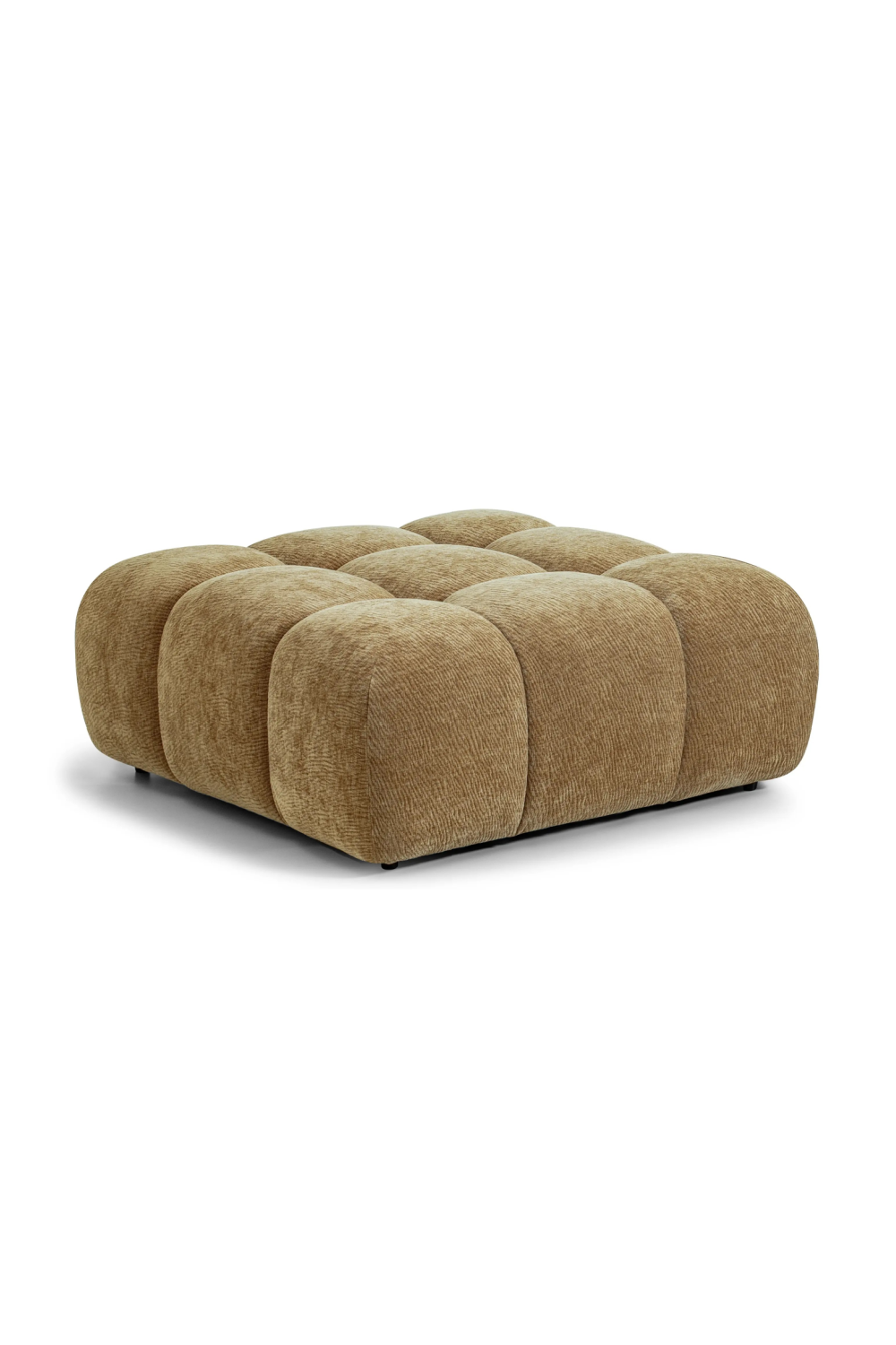 Deep-Channeled Square Ottoman | NV Gallery Waffle | Oroa.com