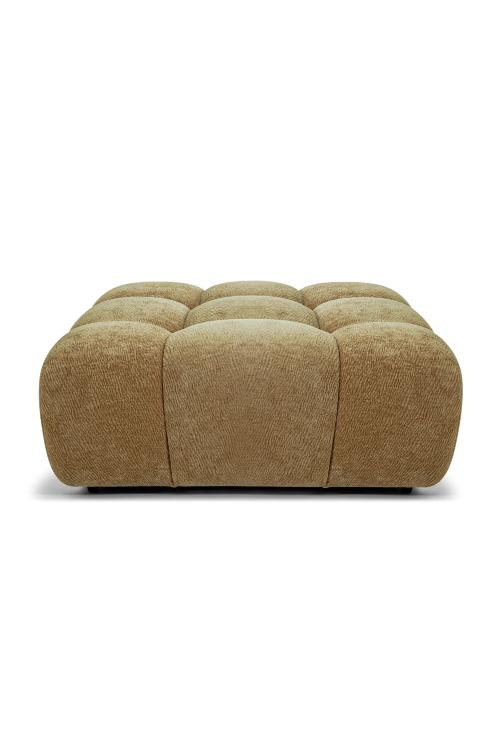 Deep-Channeled Square Ottoman | NV Gallery Waffle | Oroa.com