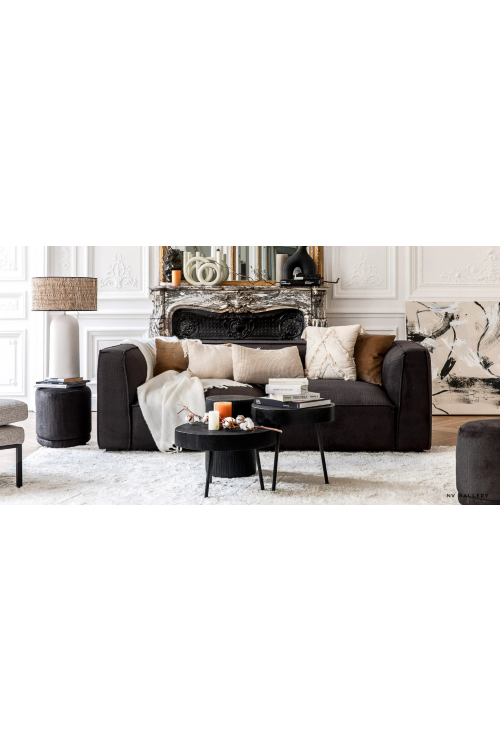 Woven Fiber Table Lamp | NV Gallery Agape | Oroa.com