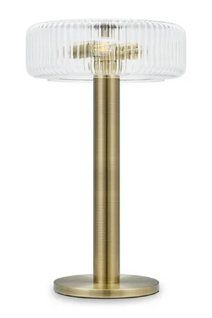 Ribbed Glass Table Lamp | NV Gallery Charlton | Oroa.com