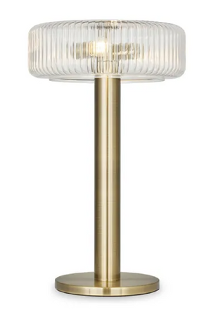 Ribbed Glass Table Lamp | NV Gallery Charlton | Oroa.com