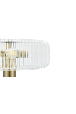 Ribbed Glass Table Lamp | NV Gallery Charlton | Oroa.com