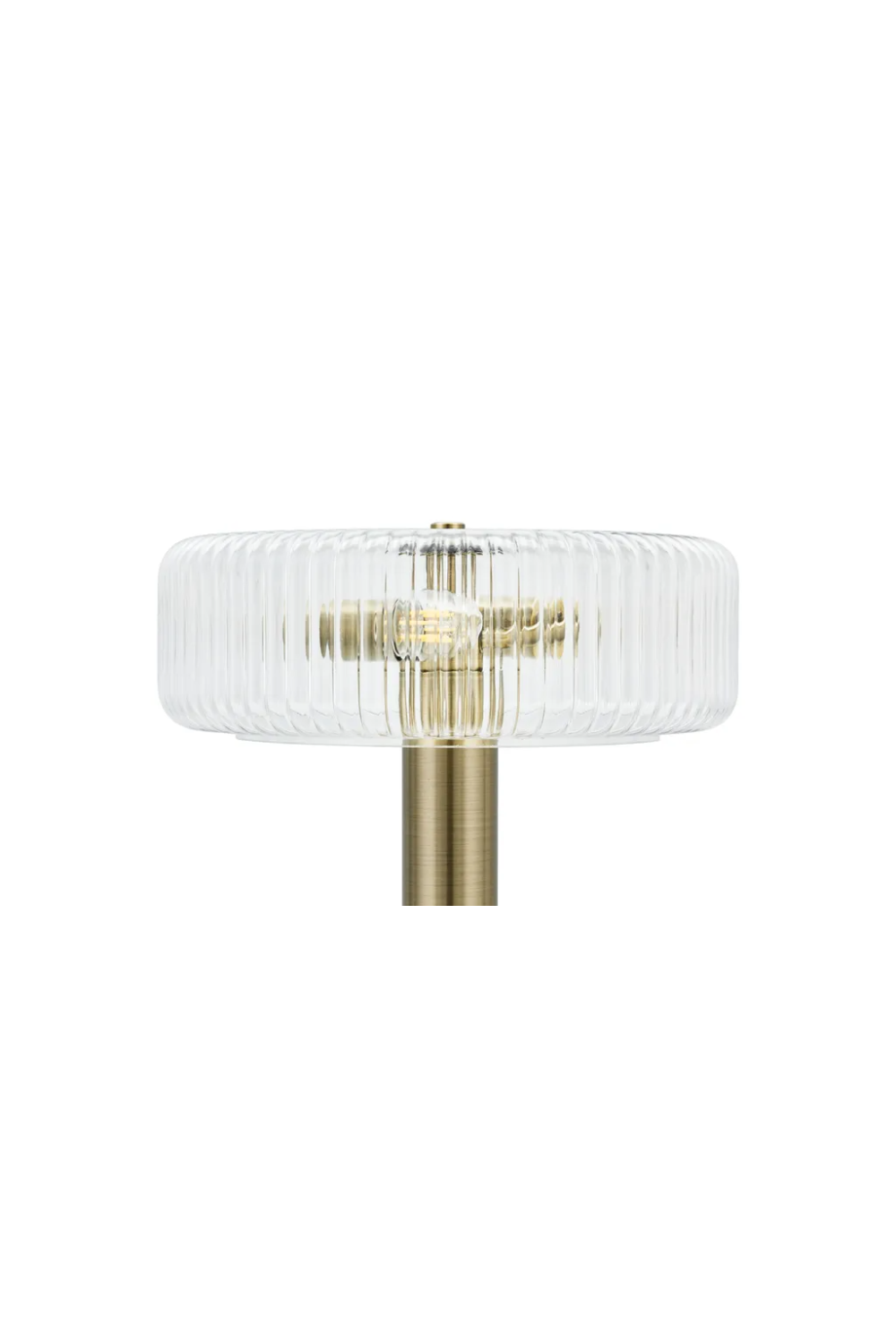 Ribbed Glass Table Lamp | NV Gallery Charlton | Oroa.com