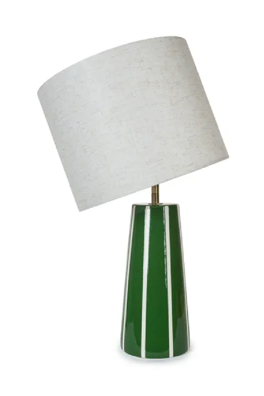Green Stripes Ceramic Table Lamp | NV Gallery Gian | Oroa.com