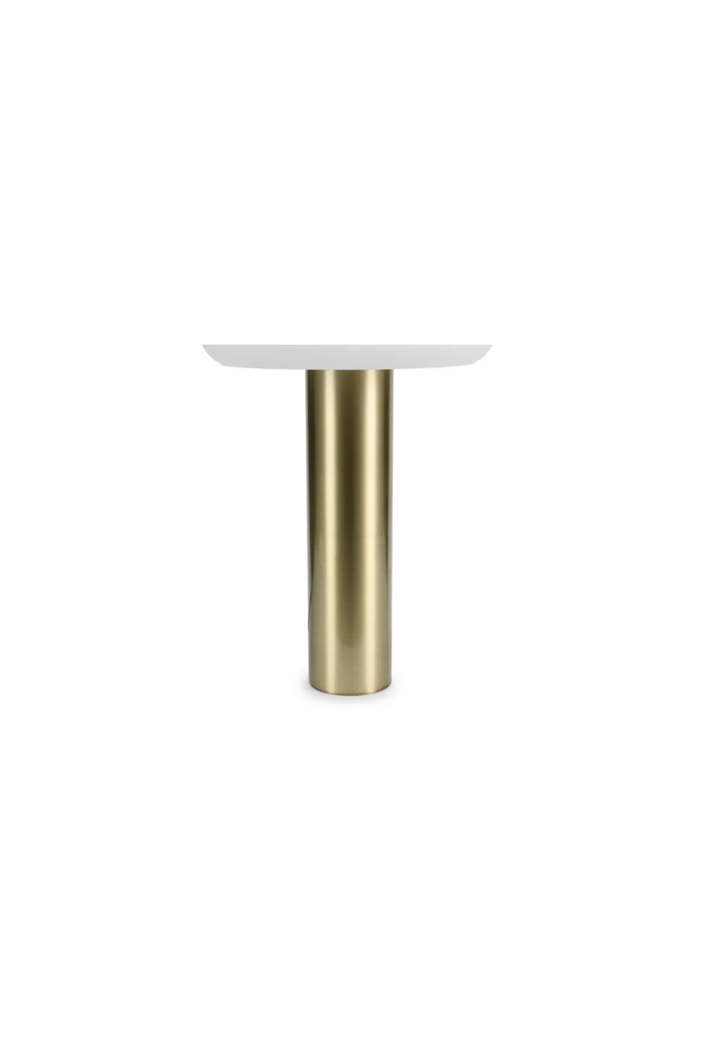 Cylindrical Brass Table Lamp | NV Gallery Houston | Oroa.com