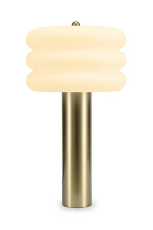 Cylindrical Brass Table Lamp | NV Gallery Houston | Oroa.com