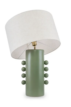 Green Ceramic Table Lamp | NV Gallery Soli | Oroa.com