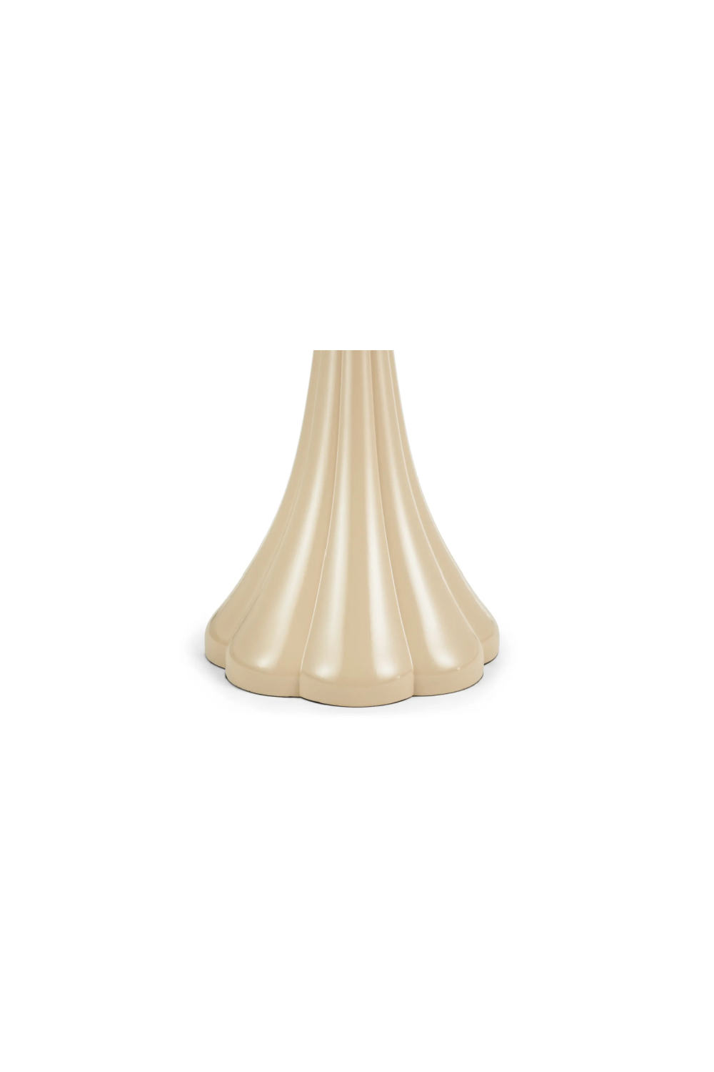 Scalloped Metal Table Lamp | NV Gallery Tulip | Oroa.com
