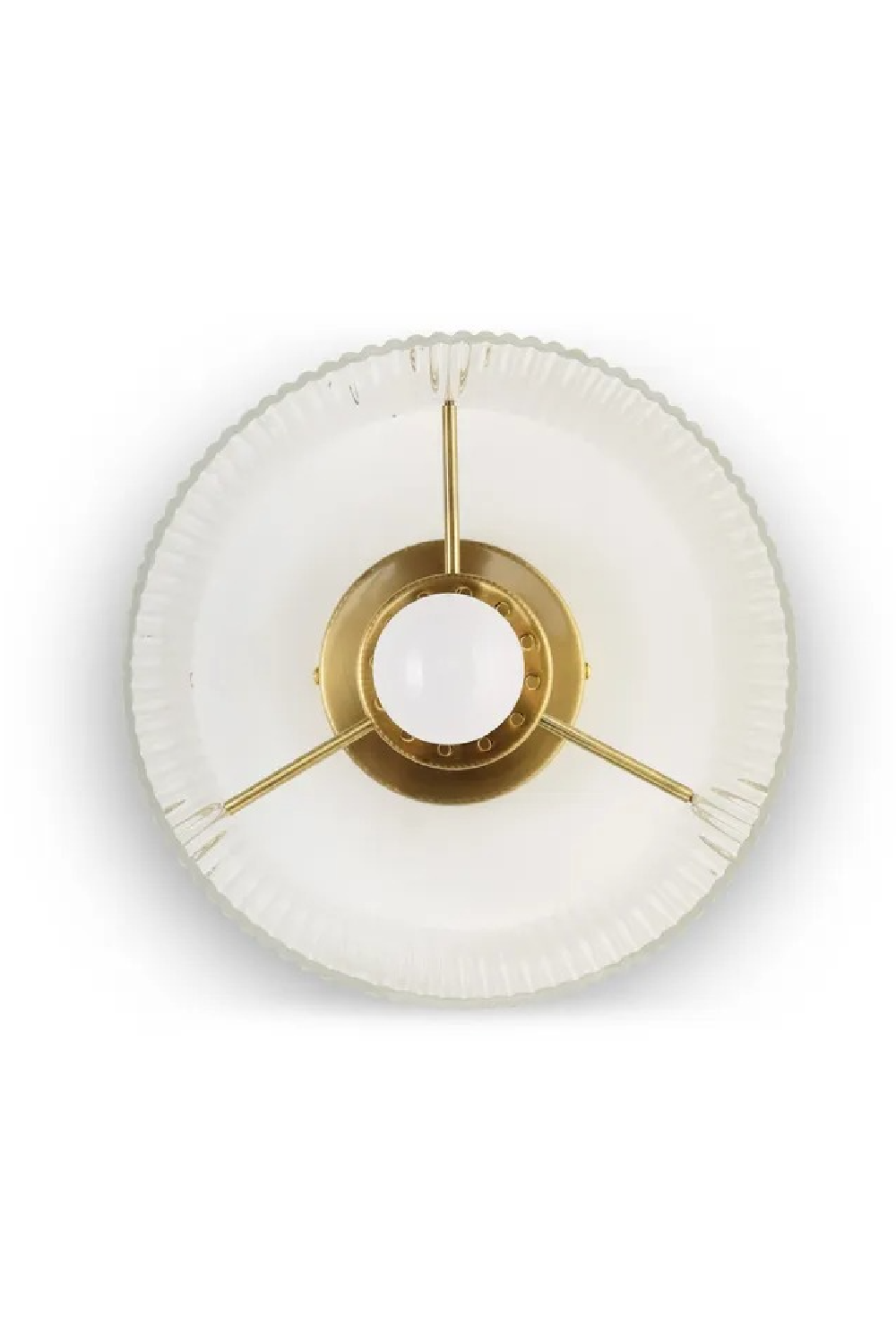 Ribbed Glass Ceiling Lamp | NV Gallery Vesper | Oroa.com