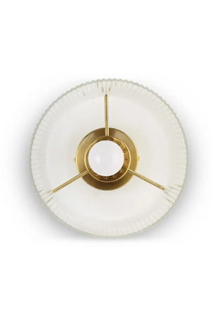 Ribbed Glass Ceiling Lamp | NV Gallery Vesper | Oroa.com