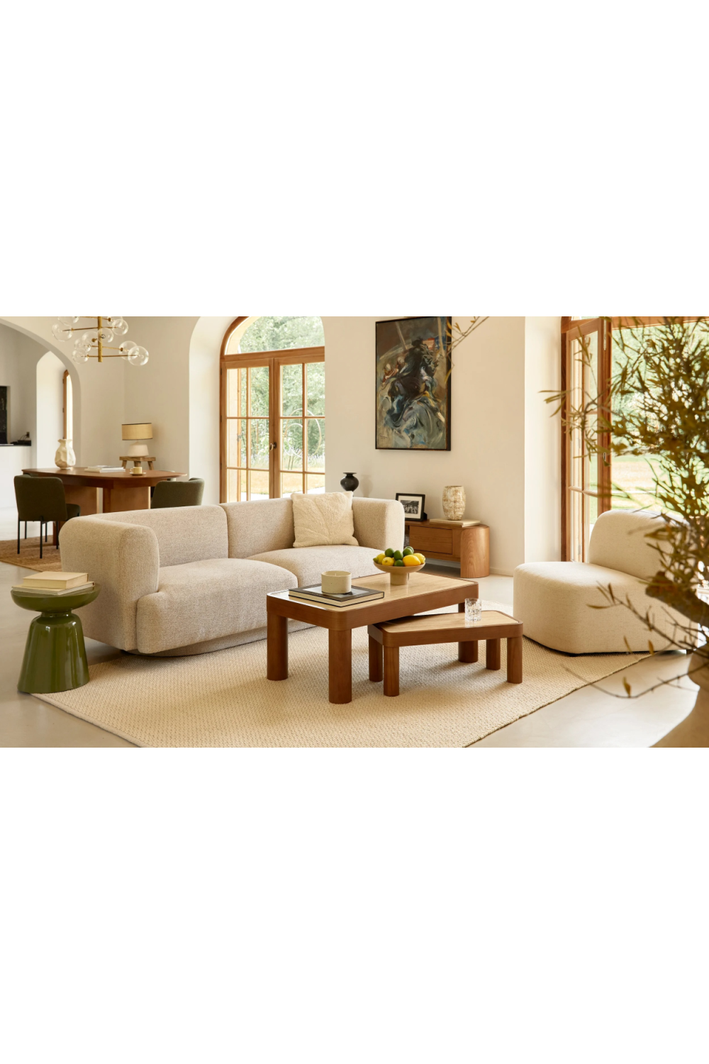 Ash Wood TV Cabinet | NV Gallery Elipse | Oroa.com