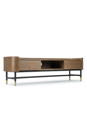 Wooden Mid-Century TV Cabinet | NV Gallery Jeffrey | Oroa.com