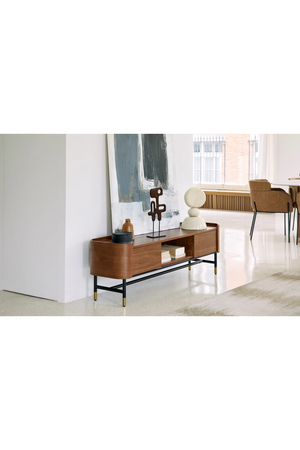 Wooden Mid-Century TV Cabinet | NV Gallery Jeffrey | Oroa.com