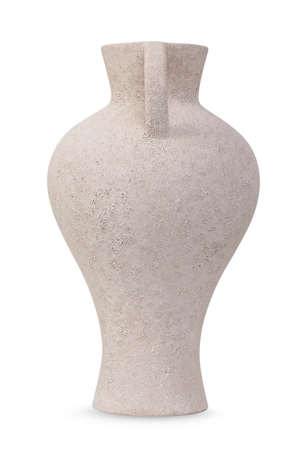 Textured Taupe Ceramic Vase | NV Gallery Anabela | Oroa.com