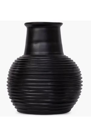 Matte Black Ceramic Vase | NV Gallery Marta | Oroa.com