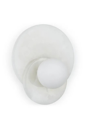 Jade Stone Wall Lamp L | NV Gallery Orb | Oroa.com
