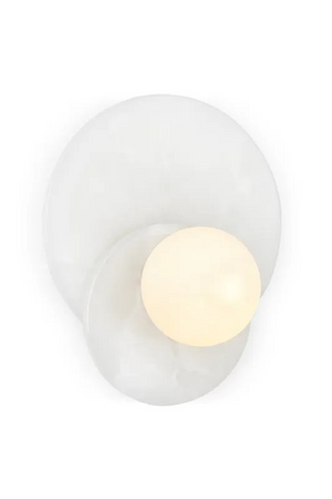 Jade Stone Wall Lamp L | NV Gallery Orb | Oroa.com