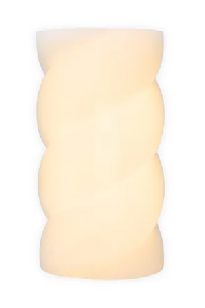 White Twisted Wall Lamp | NV Gallery Twister | Oroa.com