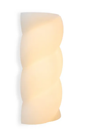 White Twisted Wall Lamp | NV Gallery Twister | Oroa.com