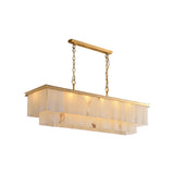 Natural Alabaster Dining Room Chandelier - OROA