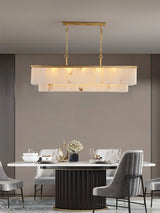 Natural Alabaster Dining Room Chandelier - OROA