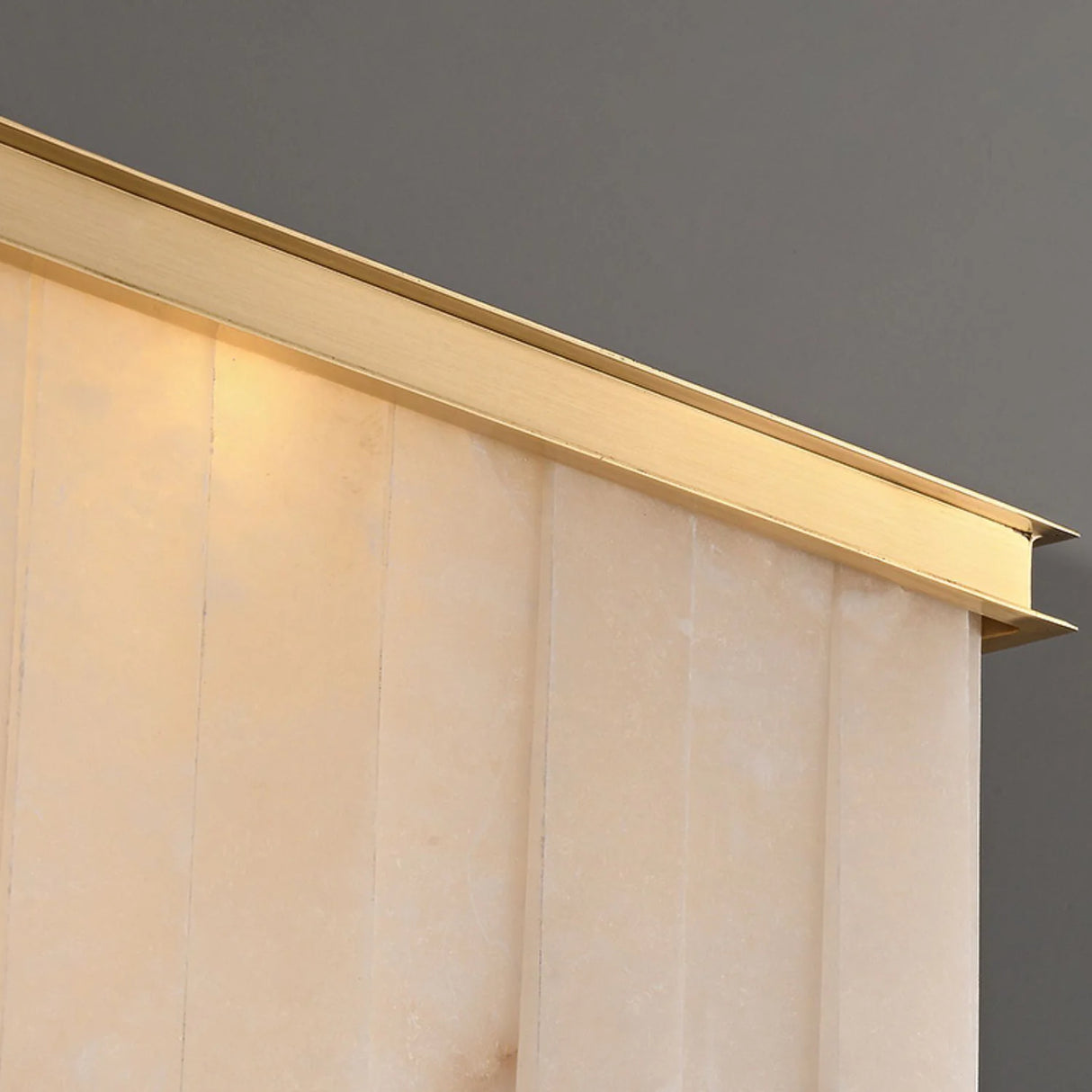 Natural Alabaster Dining Room Chandelier - OROA