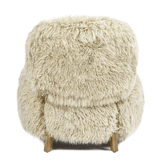 New Zealand Sheepskin Accent Chair with Oak Arms – OROA – alternate view 6