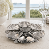 Pewter Marine Life Serving Tray - OROA